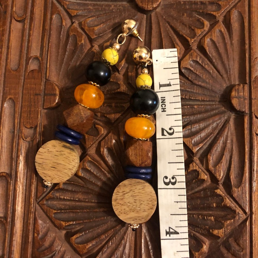 large statement earrings - Picture 3 of 3